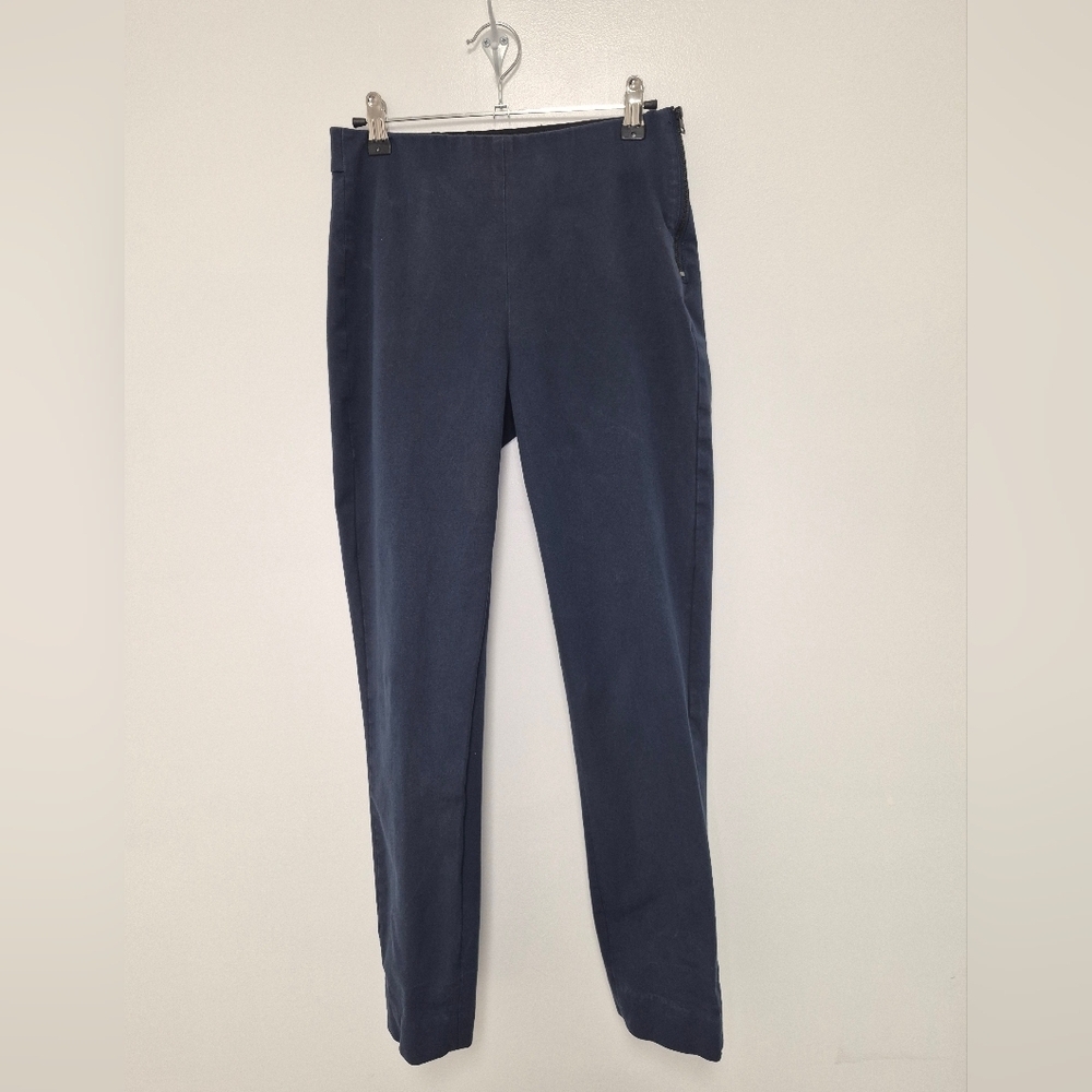 Everlane Blue Stretch Career Slim Leg Trousers sz 4